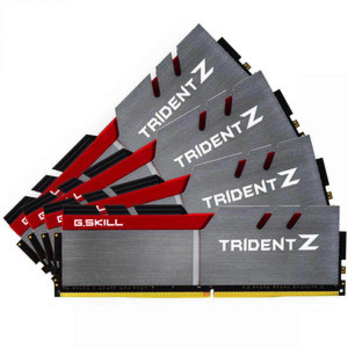 Gskill - Trident Z 32 Go (4x8 Go) DDR4 3200 MHz CL14 - RAM PC Fixe