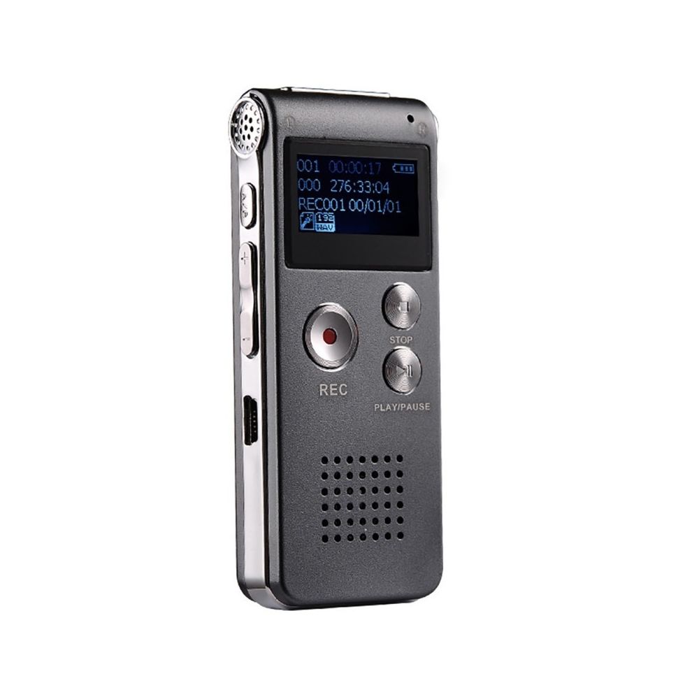 Wewoo - Enregistreur vocal Dictaphone SK-012 8 Go USB Audio professionnel avec lecteur MP3 WAV Enregistrement de fonction VAR Argent - Enregistreur audio numérique