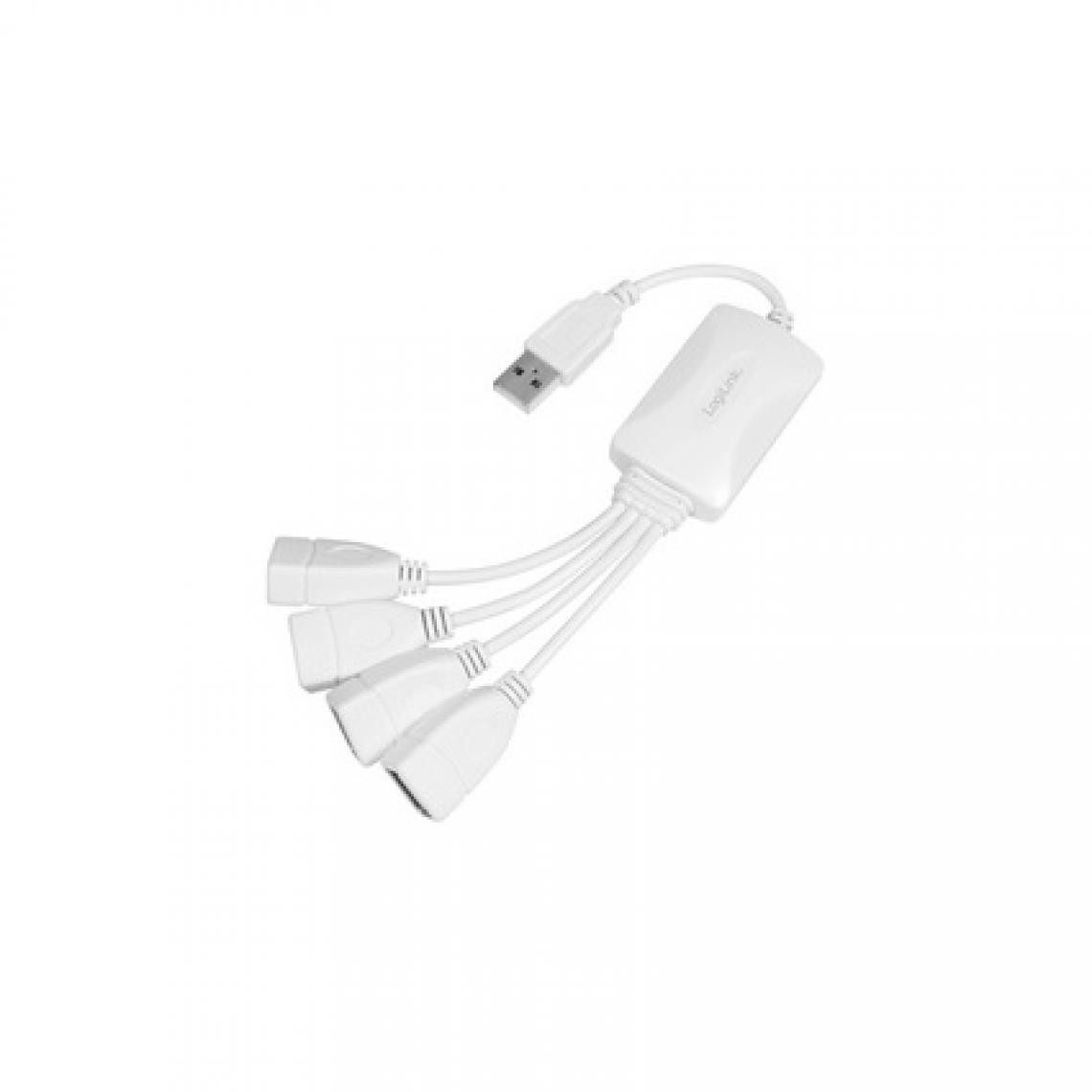 Logilink - LogiLink Hub USB 2.0, 4 ports, blanc () - Hub