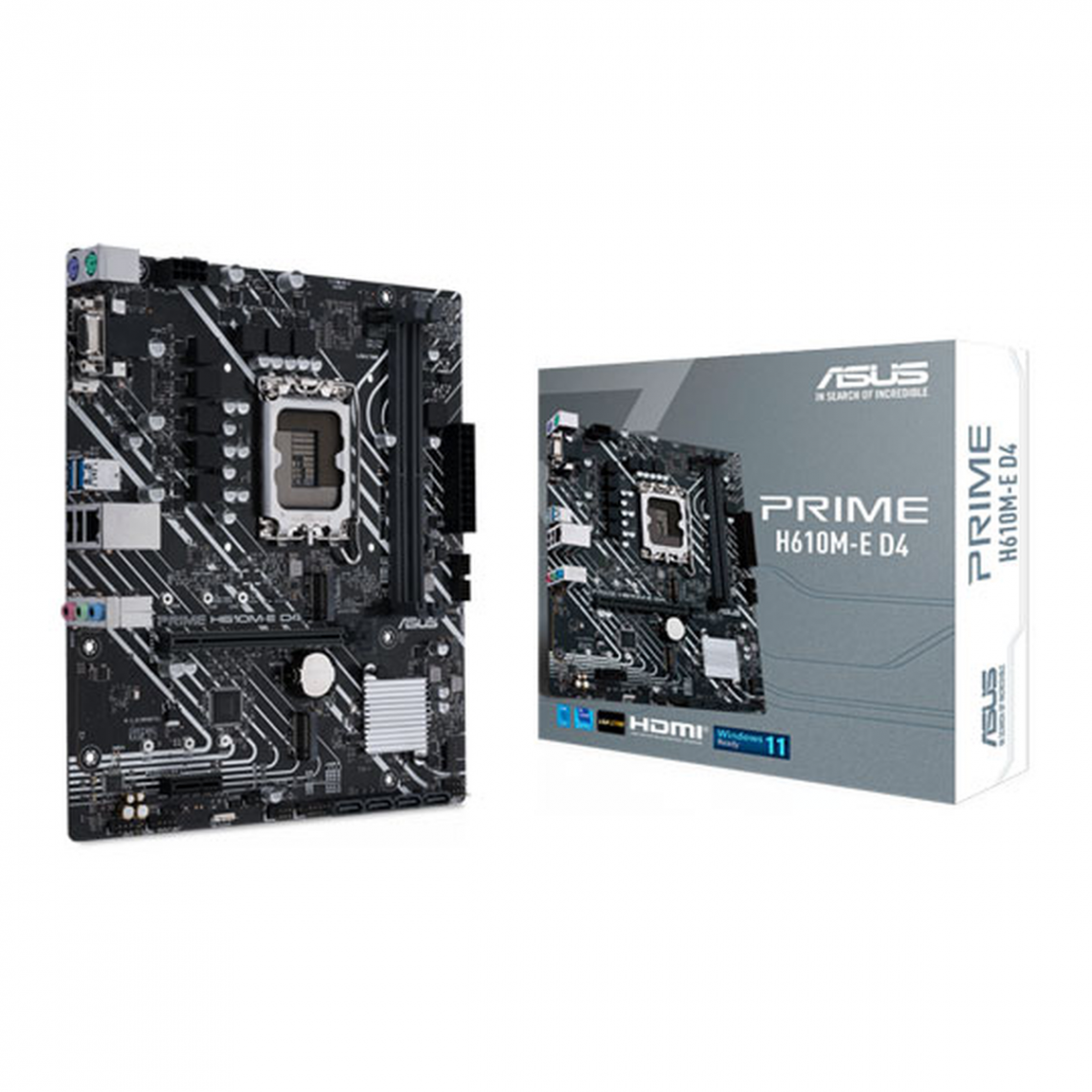 Asus - PRIME H610M-E D4 - Carte mère Intel