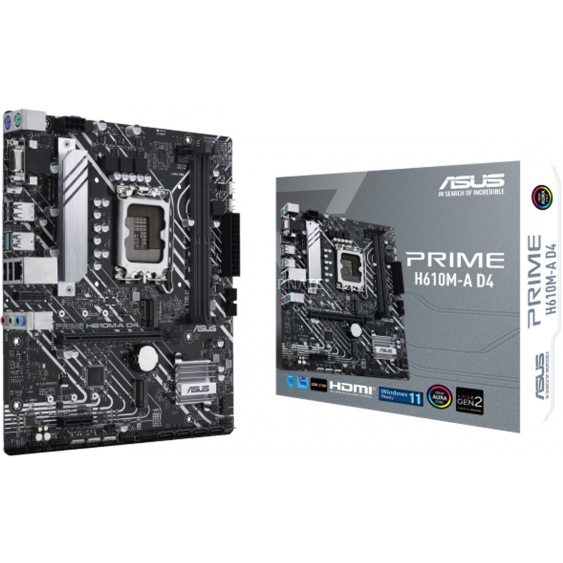 Asus - PRIME H610M-A D4-CSM - Carte mère Intel