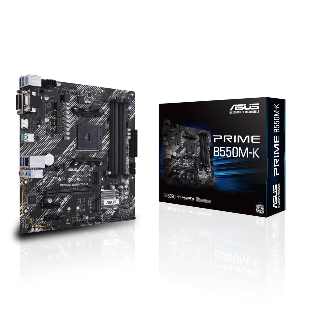 Asus - AMD B550M-K - Micro-ATX - Carte mère AMD