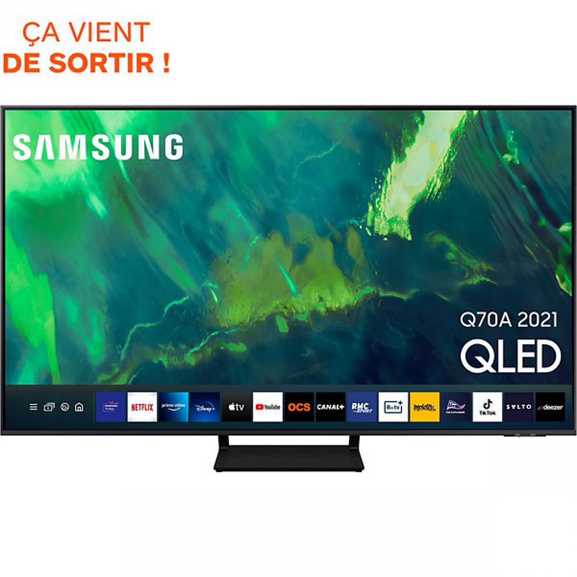 Samsung - TV intelligente Samsung QE65Q70A 65" 4K Ultra HD QLED Wi-Fi - TV 56'' à 65''
