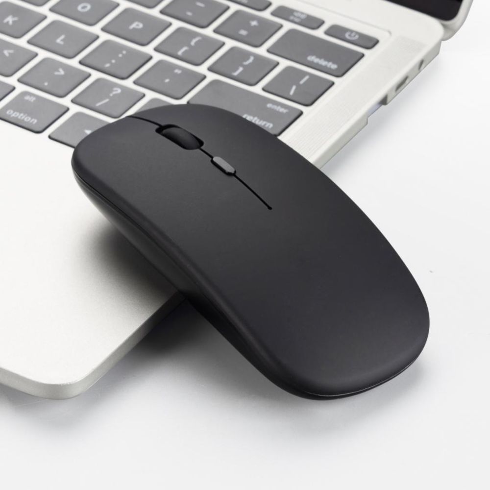 marque generique - Récepteur USB de souris de jeu optique sans fil rechargeable mini pour PC blanc - Souris