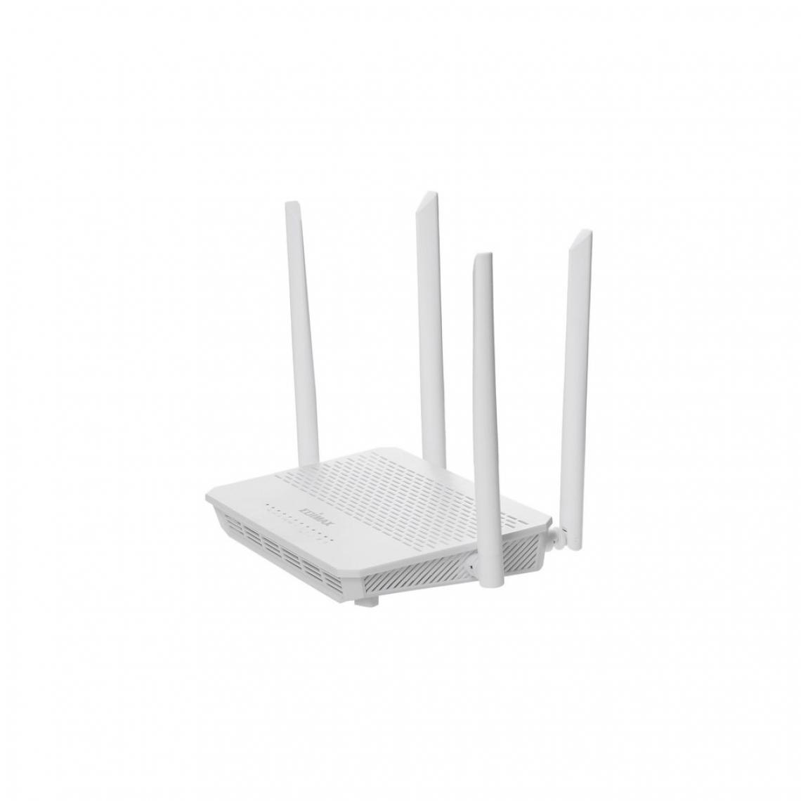 Alpexe - Adaptateur reseau Sans fil Routeur AC1200 2.4/5 GHz (Dual Band) Gigabit Blanc - Modem / Routeur / Points d'accès
