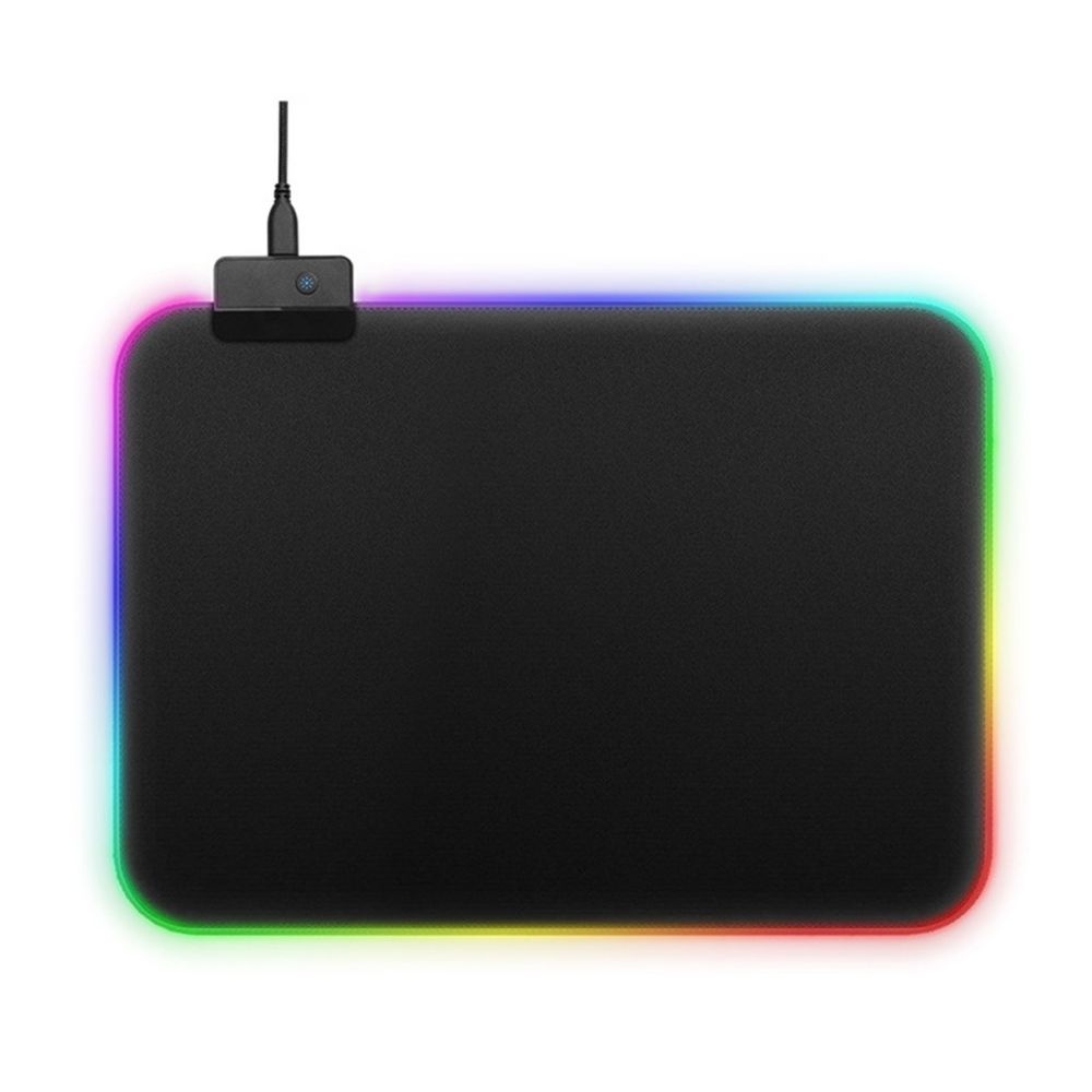 Generic - RVB Grande éclairage LED coloré clavier tapis de jeu tapis de souris pour ordinateur - Pack Clavier Souris