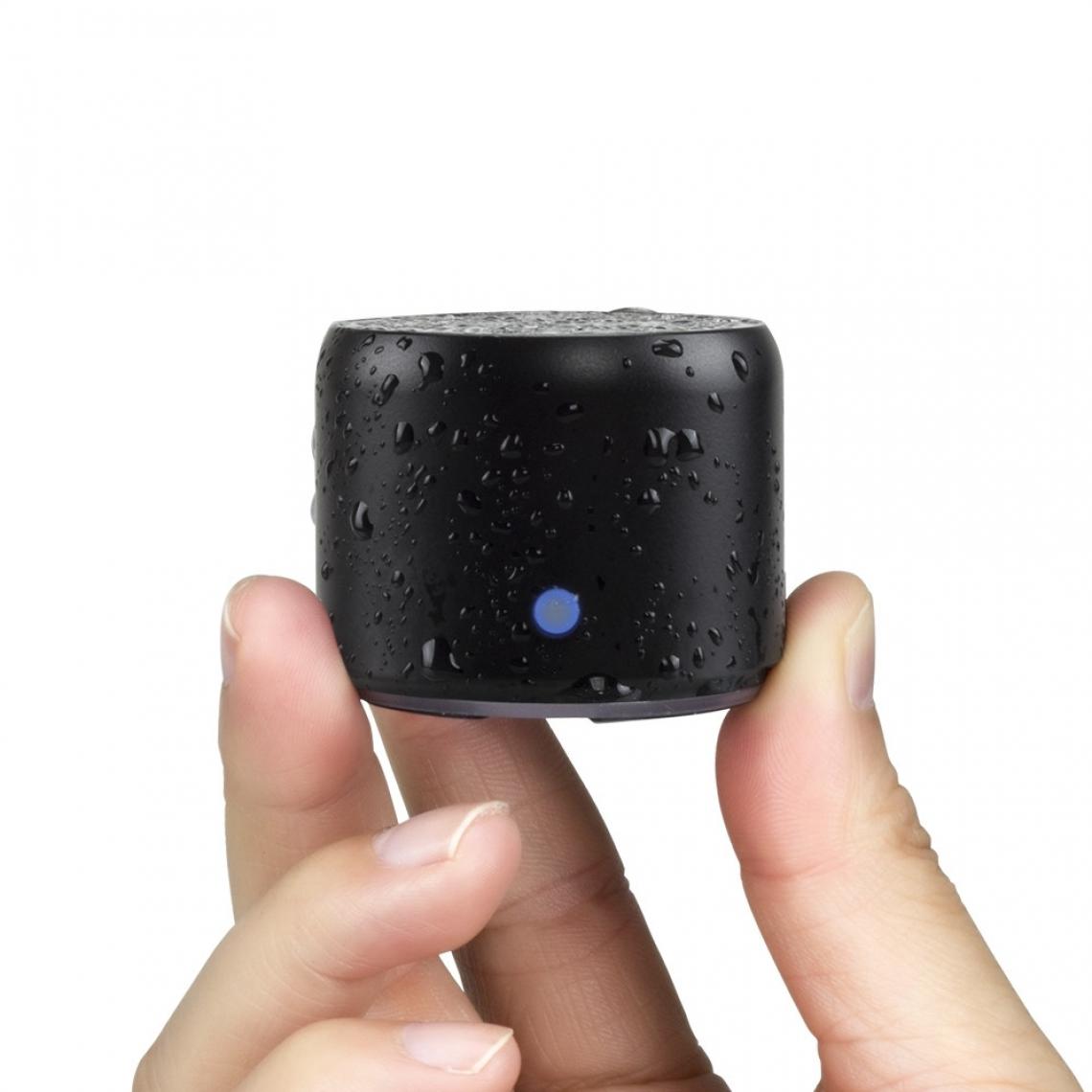 Wewoo - Enceinte Bluetooth étanche DY506 Super-mini haut-parleur multimédia stéréo de qualité médiocre pour lecteur MP3 Noir - Enceintes Hifi