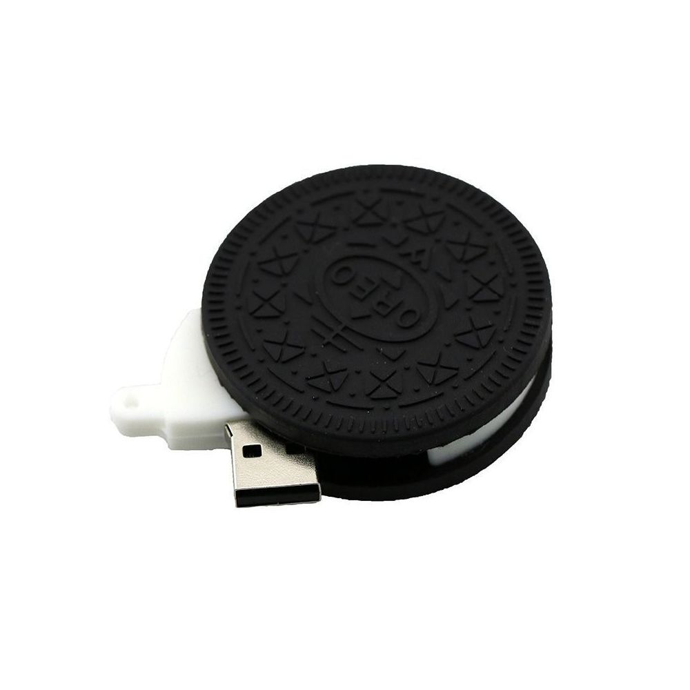 marque generique - 64GO USB 2.0 Clé USB Clef Mémoire Flash Clé USB Biscuit Chocolat Silicone - Clés USB