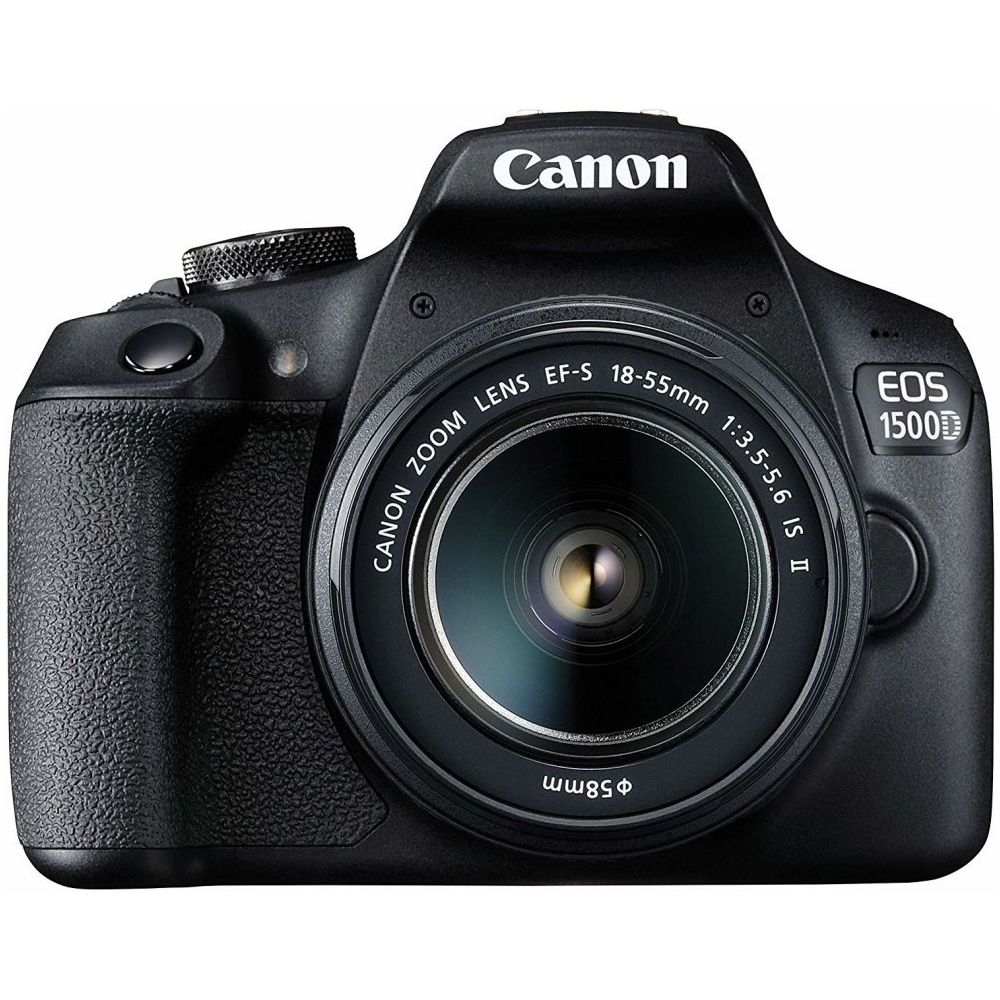 Canon - CANON EOS 1500D KIT EF-S 18-55mm F3.5-5.6 IS II - Reflex Grand Public