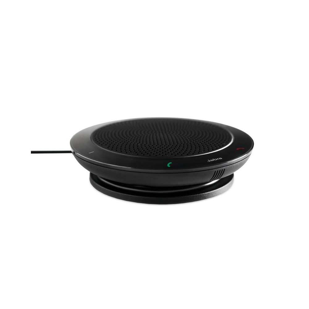 Jabra - Jabra speak 410 uc usb-portable conference solution 360-degree microphone coverage plug&play mute button and a button for adjusting the volume wideband quality(150 - 6.800 hz) for uc (7410-209) - Sonorisation portable