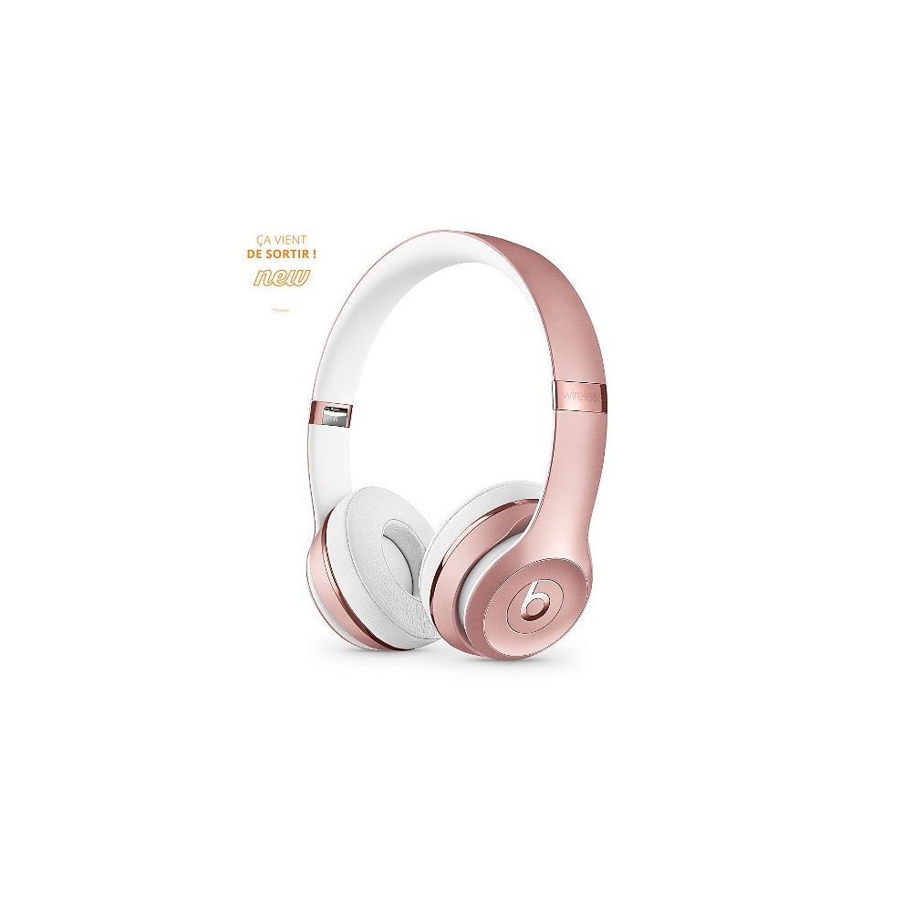 Beats by dr.dre - Beats Solo3 Wireless Headphones - Rose Gold - Casque