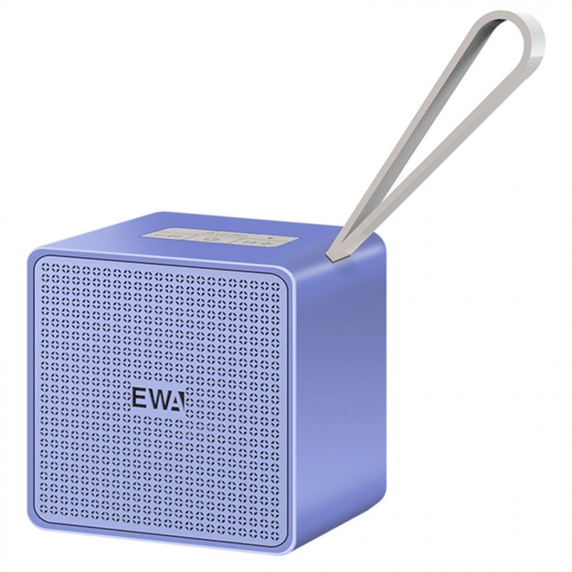 Wewoo - Enceinte Bluetooth Haut-parleur haute intensité EWA A105Basse grande puissanceBasse puissance TWS Bluetoothtechnologie TF Bleu - Enceintes Hifi