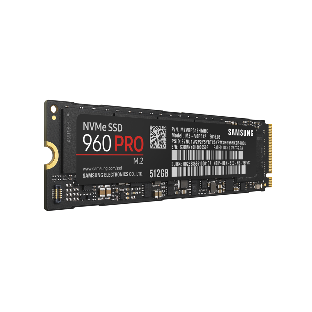 Samsung - SSD 960 PRO M.2 512Go - SSD Interne