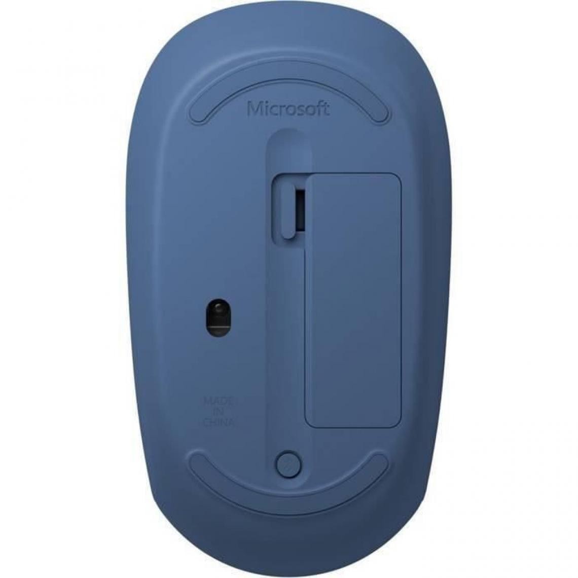 Microsoft - MICROSOFT Souris Bluetooth - Souris optique - 3 boutons - Sans fil - Bluetooth 5.0 - Camouflage Bleu Nuit - Souris