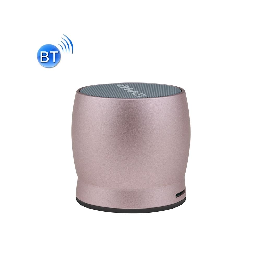 Wewoo - Enceinte Bluetooth or rose Mini Haut-Parleur Sans Fil Portable avec 3D Stéréo, Micro Intégré, Support TF Carte / AUX - Enceintes Hifi