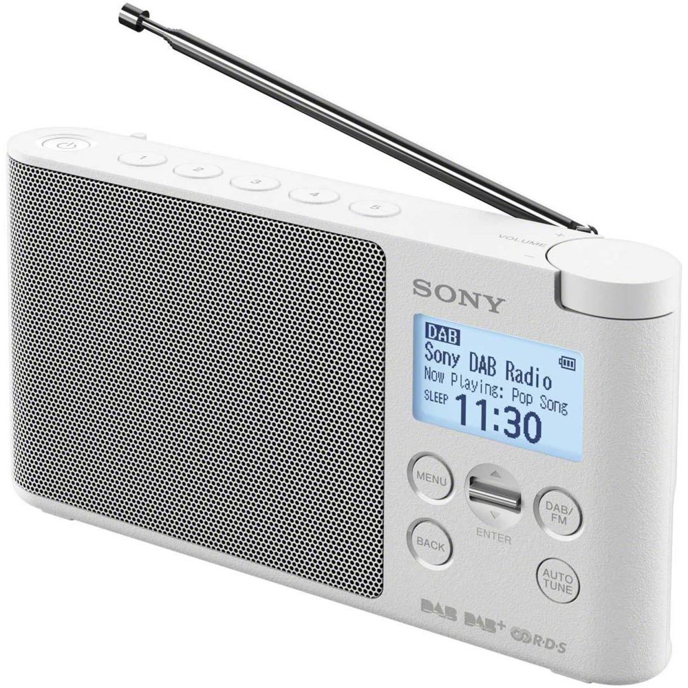 Sony - sony - xdrs41dbp blanc - Radio