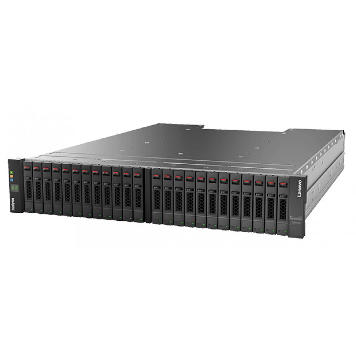 Lenovo - DCG ThinkSystem DS2200 2.5in FC DCG ThinkSystem DS2200 2.5inch FC/iSCSI Dual Controller Unit - PC Fixe