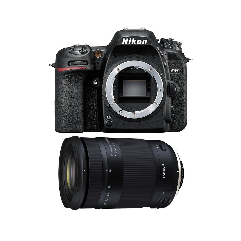 Nikon - PACK NIKON D7500 + TAMRON 18-400 VC - Reflex Grand Public