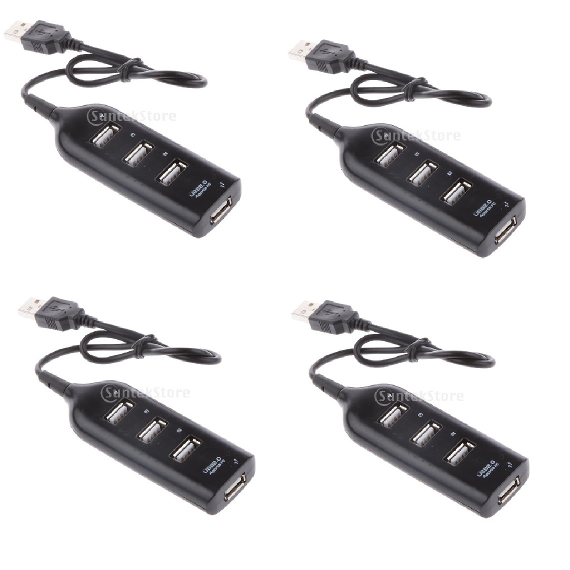 marque generique - Câble Adaptateur Répartiteur 4 Ports USB 4 Ports 4 Ports - Hub