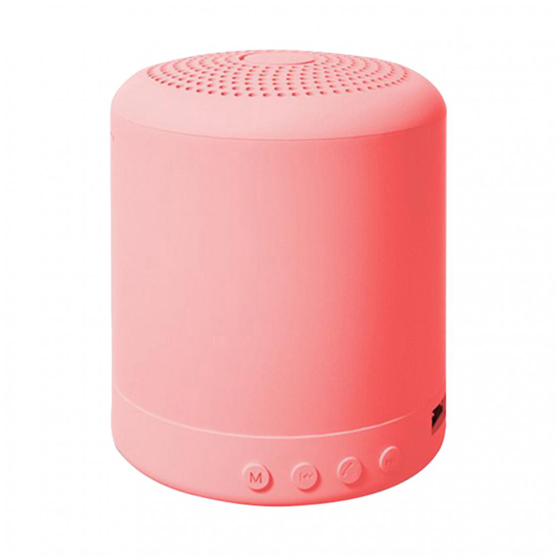 marque generique - Mini Haut-parleur Bluetooth Sans Fil Portable IPX5 étanche Pour Salle De Bain Noir - Barre de son