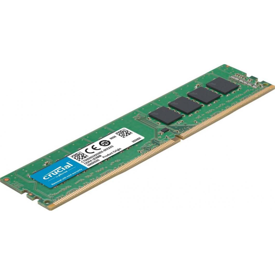 Crucial - CRUCIAL Mémoire DDR4 - 8Go 3200MHz - RAM PC Fixe