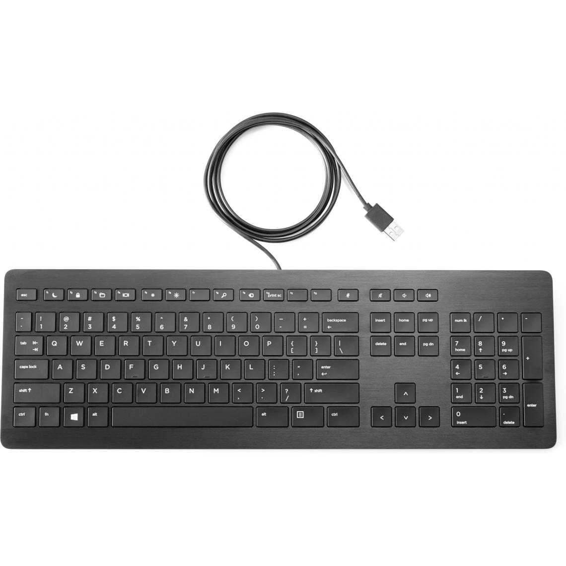 Hp - HP USB Premium Keyboard clavier Noir - Clavier