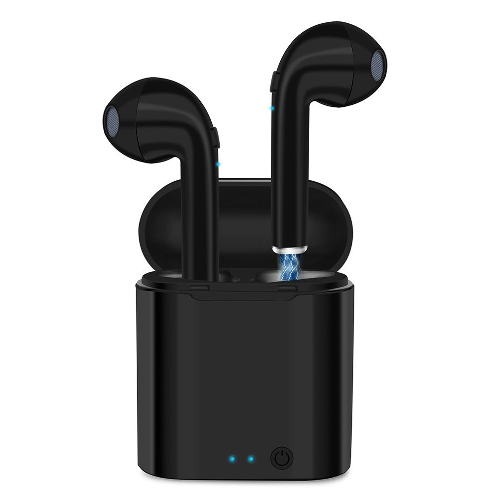 Generic - Écouteurs i7S TWS BT5.0 Écouteurs de sport sans fil Mains libres sans fil dans l'oreille Casque stéréo avec boîte de charge Réduct - Micro-Casque