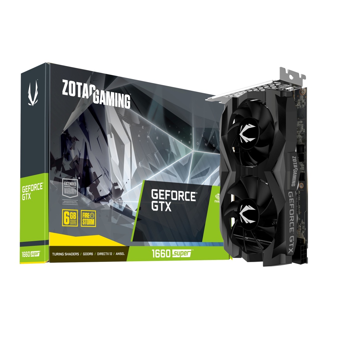 Zotac - Geforce GTX 1660 Super - TWIN FAN - 6 Go - Carte Graphique NVIDIA