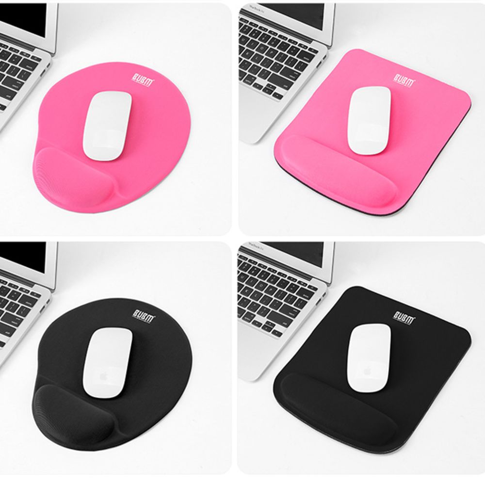 marque generique - Tapis de souris avec repose-poignet Tapis de support de poignet pour ordinateur portable bleu - Tapis de souris
