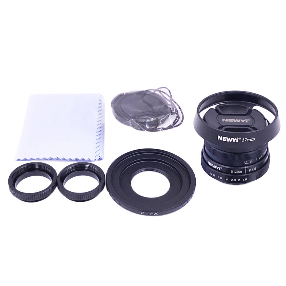 marque generique - Mini-objectif F1.8 APS-C de 25 mm pour appareil photo miroir Fujifilm FX pour appareil photo Panasonic - Objectif Photo