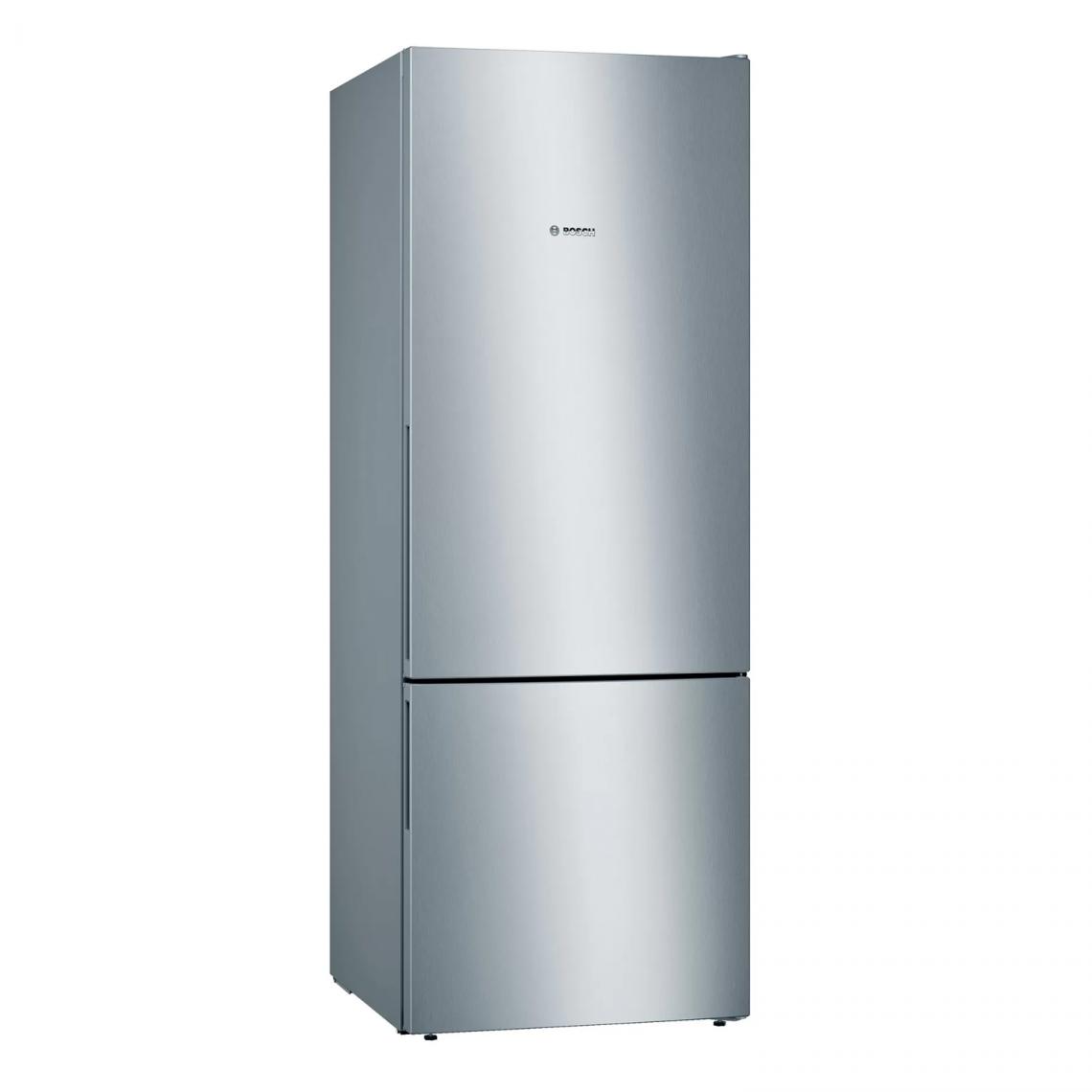 Bosch - BOSCH KGV58VLEAS - Réfrigérateur combiné - 500 L (376 L + 124 L) - Froid low frost grande capacité- A++ - L 70 x H 191 cm - Inox - Réfrigérateur