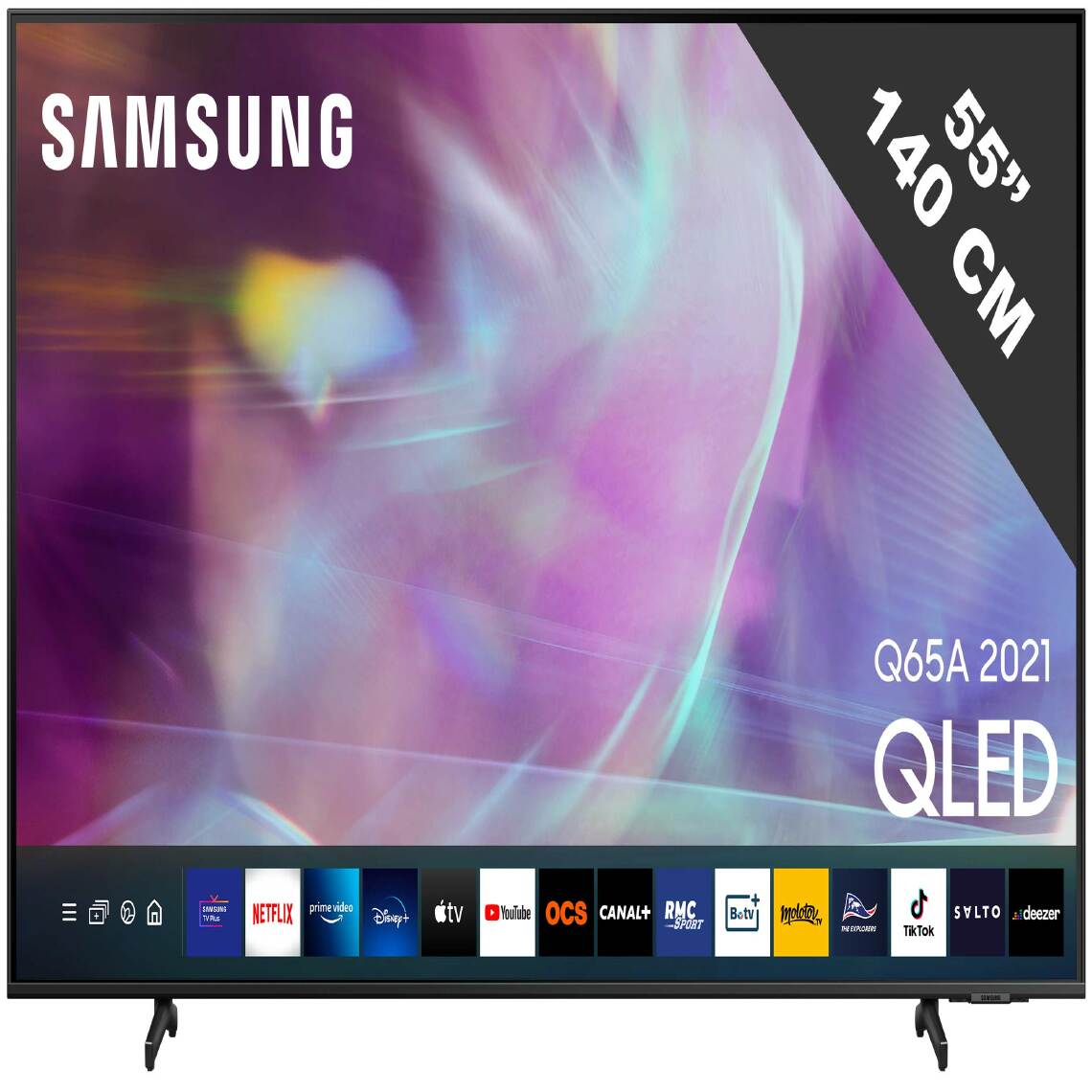 Samsung - TV QLED 4K 138 cm QE55Q65A - TV 50'' à 55''
