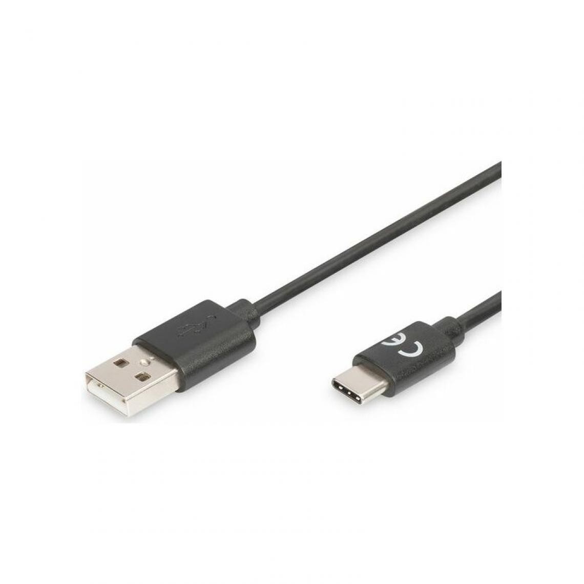 Digitus - ASSMANN Câble de raccordement USB 3.0, USB-C - USB-A, 1,8 m () - Hub