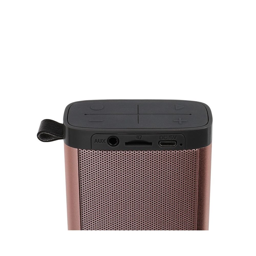 Clip Sonic Technology - Haut-parleur compatible Bluetooth rose - Casque