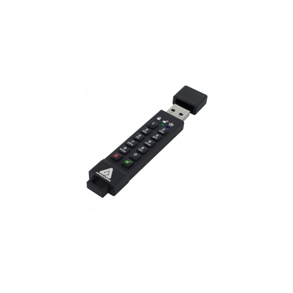 Apricorn - Apricorn Aegis Secure Key 3z lecteur USB flash 16 Go USB Type-A 3.1 (3.1 Gen 1) Noir - Clés USB