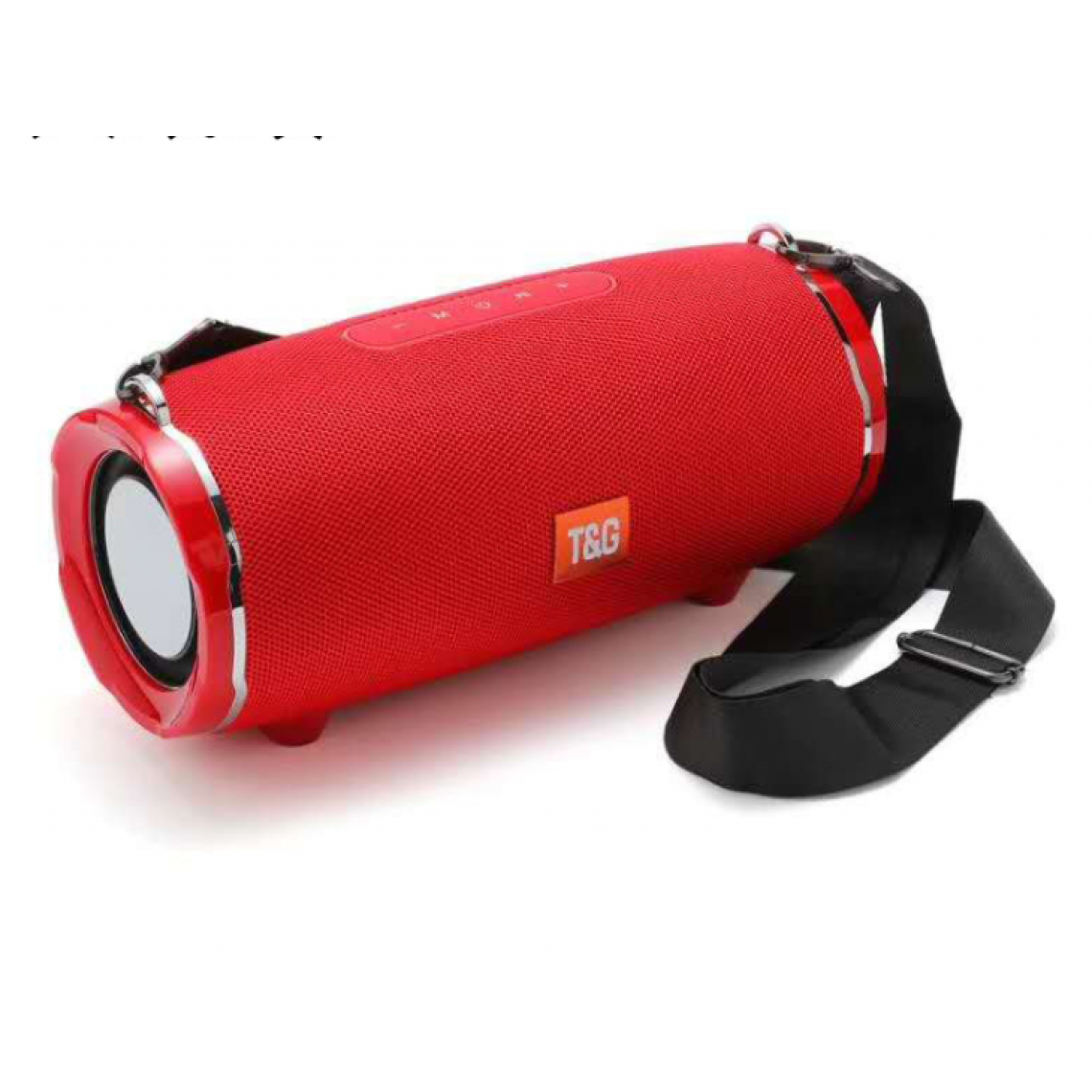 Universal - Haut-parleur Bluetooth rouge imperméable colonnes portables haut-parleurs ordinateurs haut-parleurs subwoofers musique centre radio(Rouge) - Enceinte PC