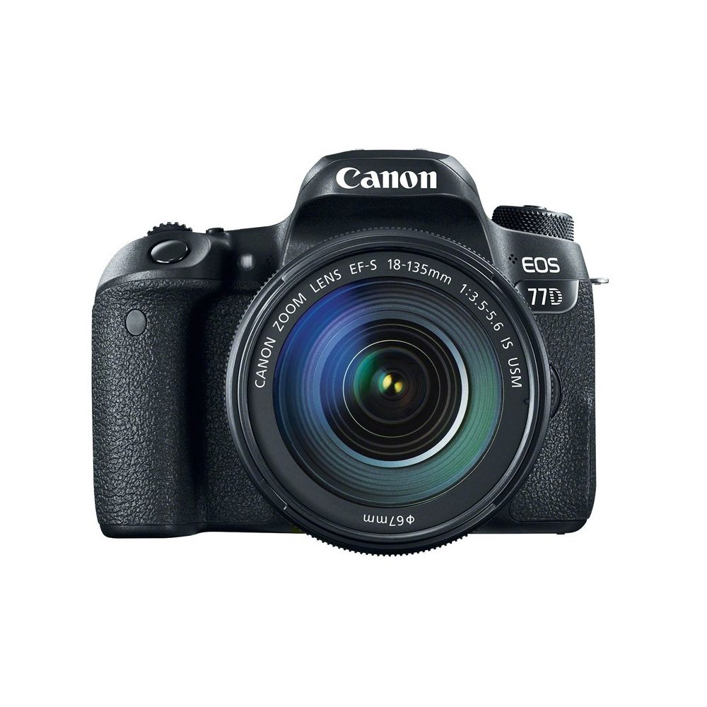 Canon - PACK CANON EOS 77D + 18-135 IS USM - Reflex Grand Public