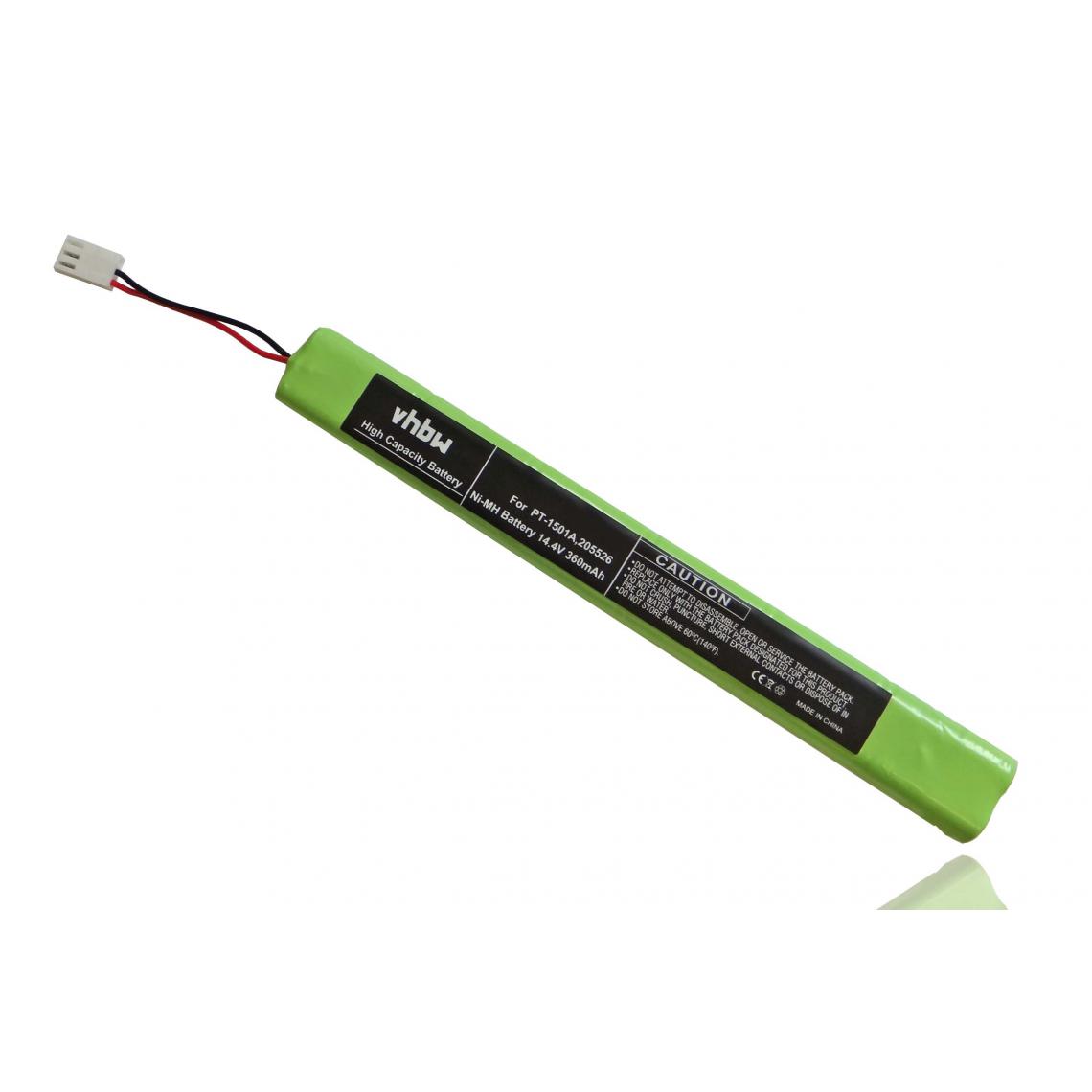 Vhbw - vhbw Batterie compatible avec Brother Pocketjet PJ-562, PJ-563 imprimante, scanner, imprimante d'étiquettes (360mAh, 14,4V, NiMH) - Imprimante Jet d'encre