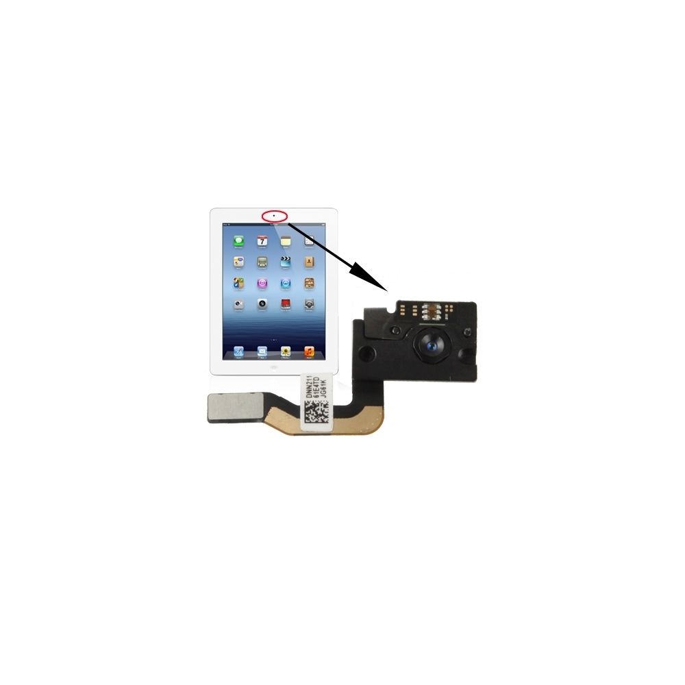 Wewoo - Pour le nouvel iPad 3 pièce détachée des caméras originales - Accessoires et Pièces Détachées