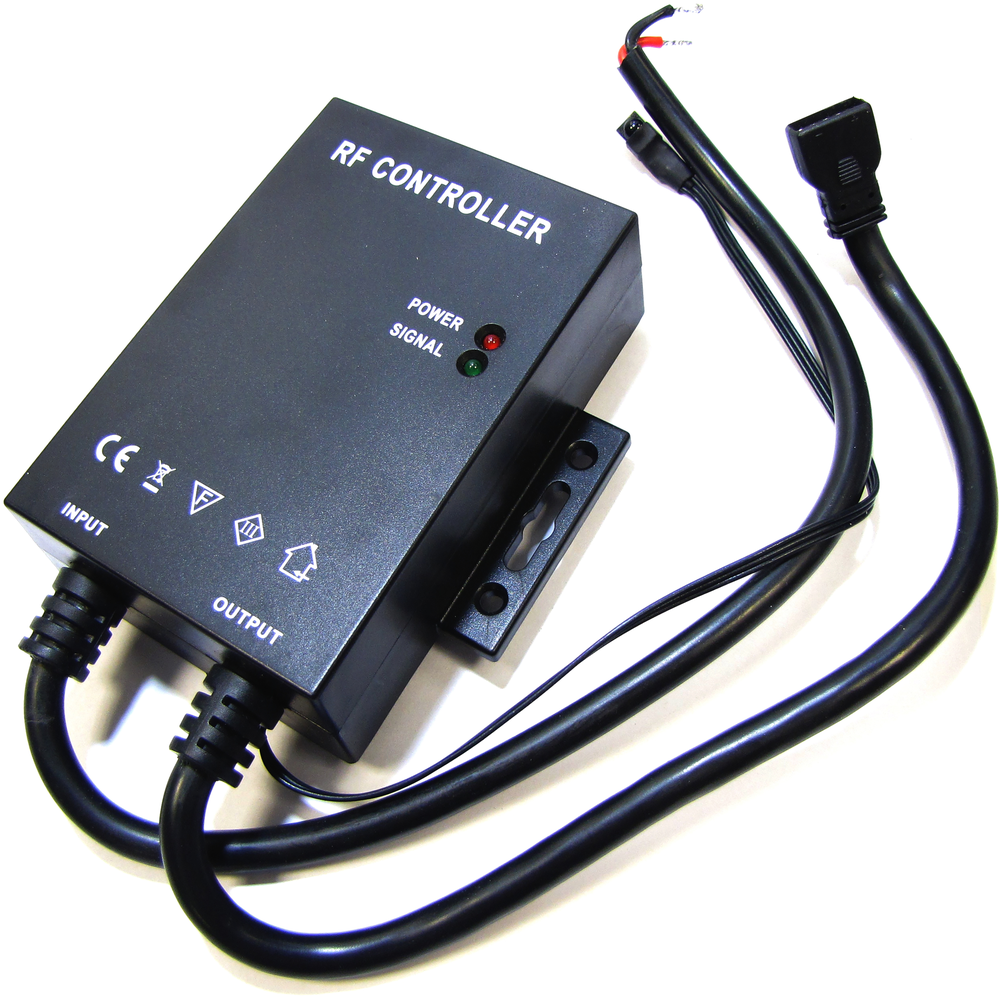 Bematik - Contrôleur de LED RVB 18A bande avec télécommande IR (B) - Ruban LED