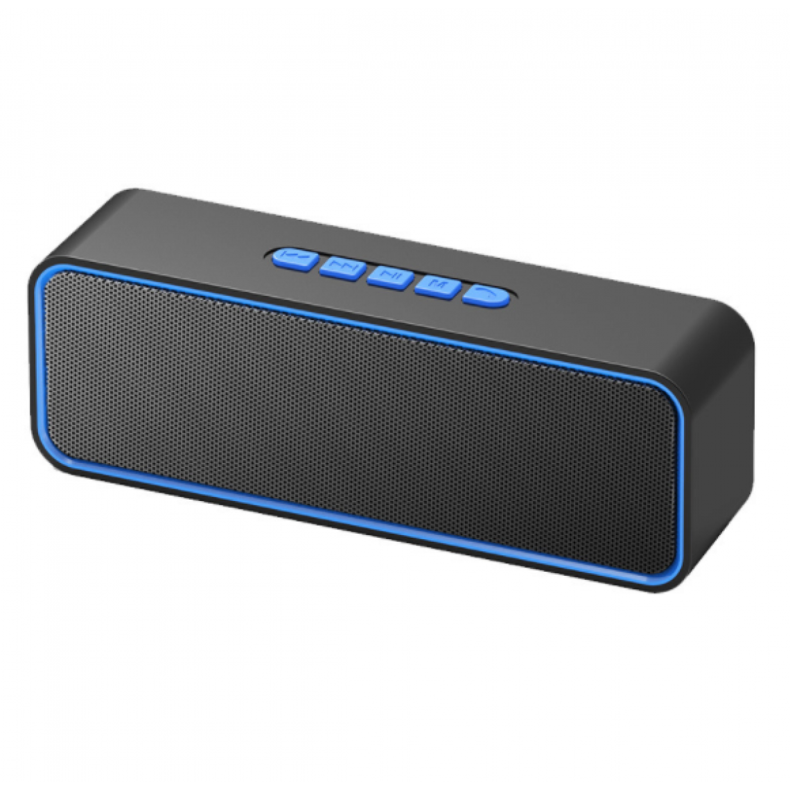 Chrono - Enceinte portable sans fil, enceinte Bluetooth 5.0 avec basse HiFi stéréo 3D, batterie 1500mAh, 12 heures d'autonomie(Bleu) - Enceintes Hifi