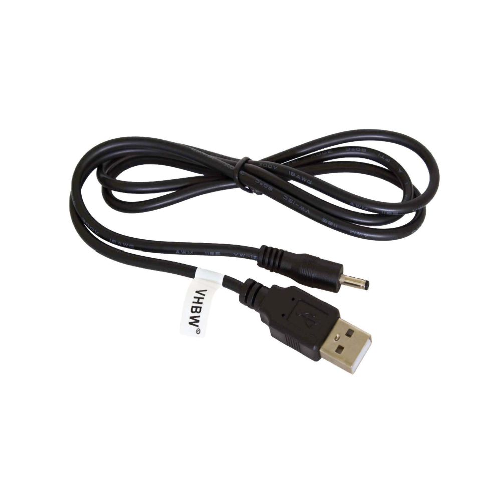 Vhbw - vhbw Câble de données USB (type A sur tablette) 2en1 câble de chargement 100cm convient pour Medio Lifetab MD98138, MD99200, S9512 tablette - noir - Accessoires alimentation