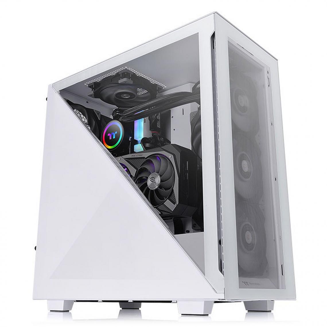 Thermaltake - Divider 300 TG Snow - Boitier PC