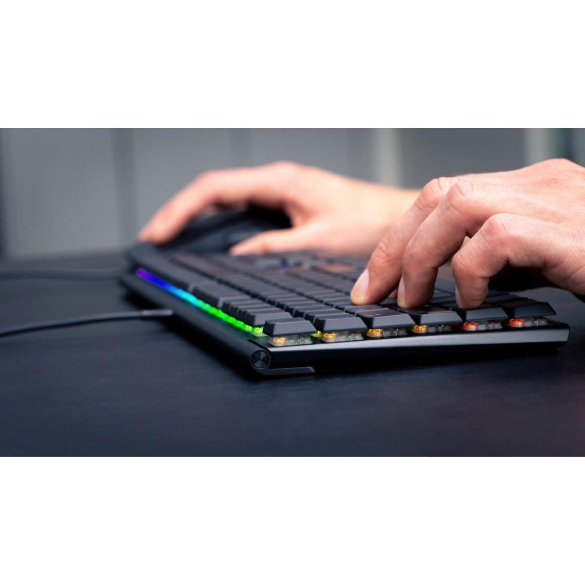 Cherry - MX 10.0N RGB Wired keyboard (FR) MX 10.0N RGB Wired mechanical keyboard 104 keys USB black backlight Layout (FR) - Clavier