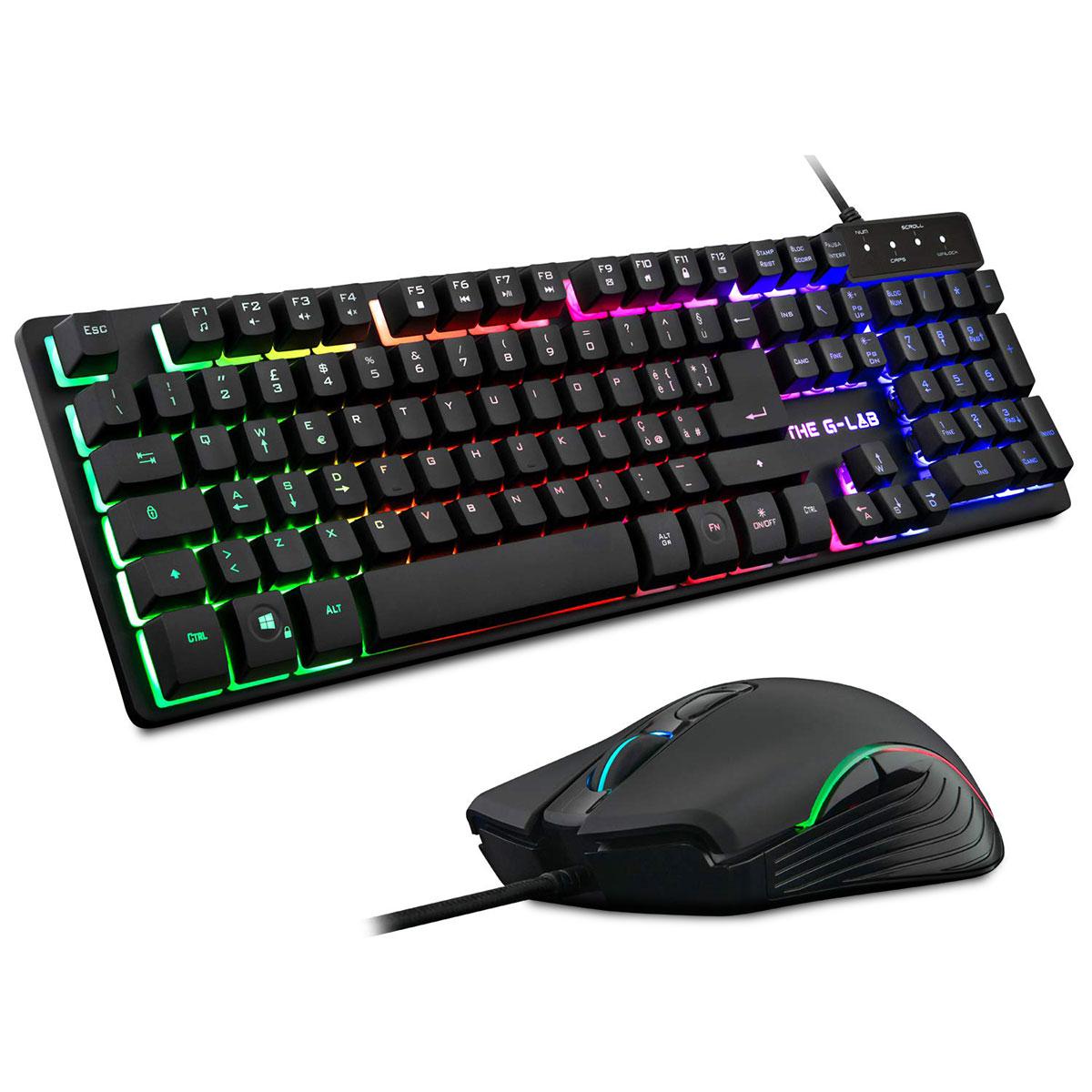 The G-Lab - The G-Lab Combo Krypton - Pack Clavier Souris