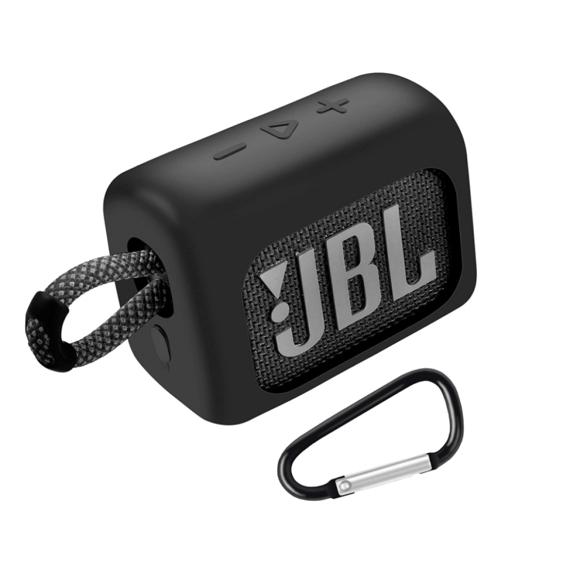Chrono - JBL GO 3 Kleine Bluetooth-Box Reise-Gel-Silikonhülle Weiches Leder Wasserdichte Gummi-Tragetasche(Noir) - Enceintes Hifi