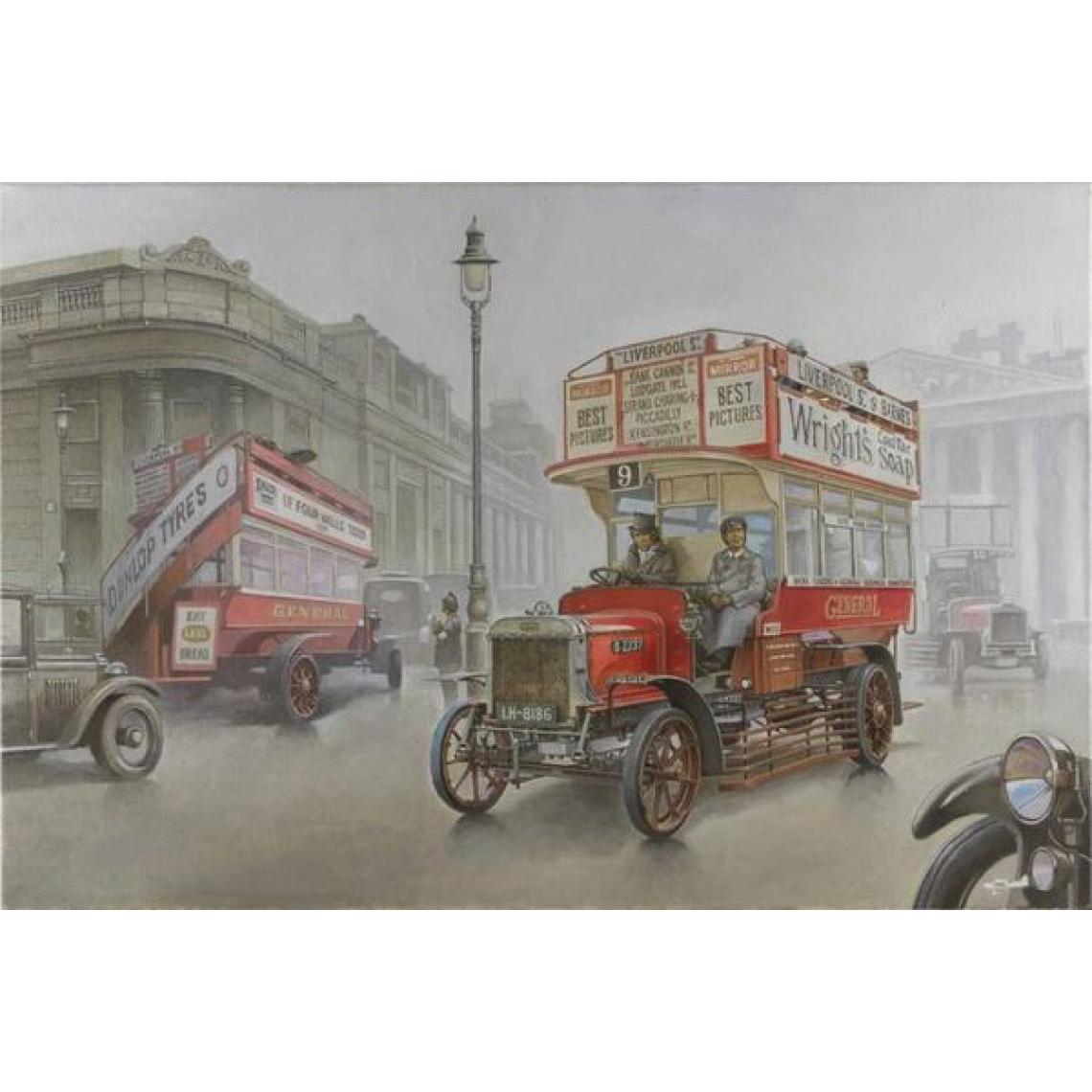 Roden - Type B Bus, LGOC, London, Early 1914 - 1:72e - Roden - Accessoires et pièces