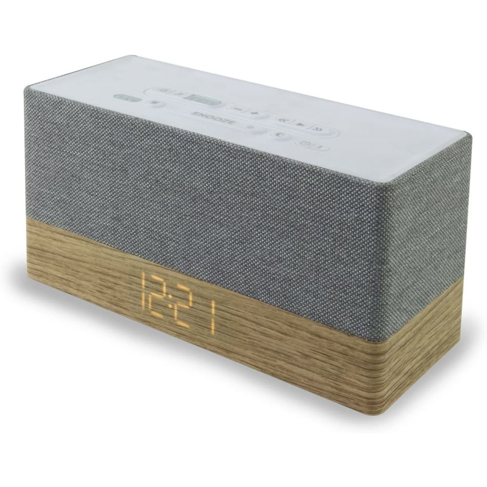 Soundmaster - Radio portable Bluetooth FM PLL USB 6W bois gris - Radio