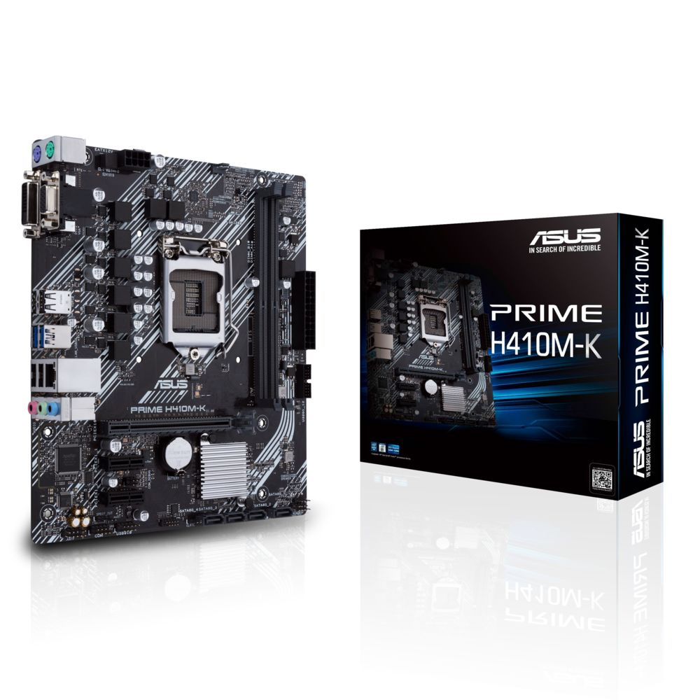 Asus - INTEL H410M--K PRIME - Micro-ATX - Carte mère Intel