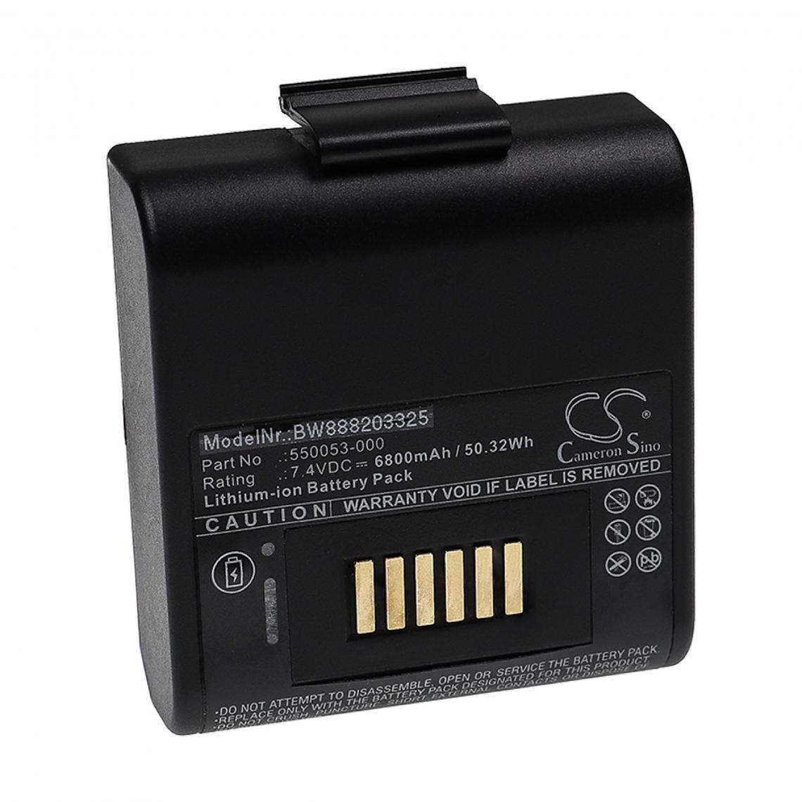 Vhbw - vhbw Batterie remplacement pour Oneil 550053-000 pour imprimante, scanner, imprimante d'étiquettes (6800mAh, 7,4V, Li-ion) - Imprimante Jet d'encre